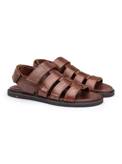 Lloyd Herren Sandale - EMORY in cognac - 0 cm Absatz