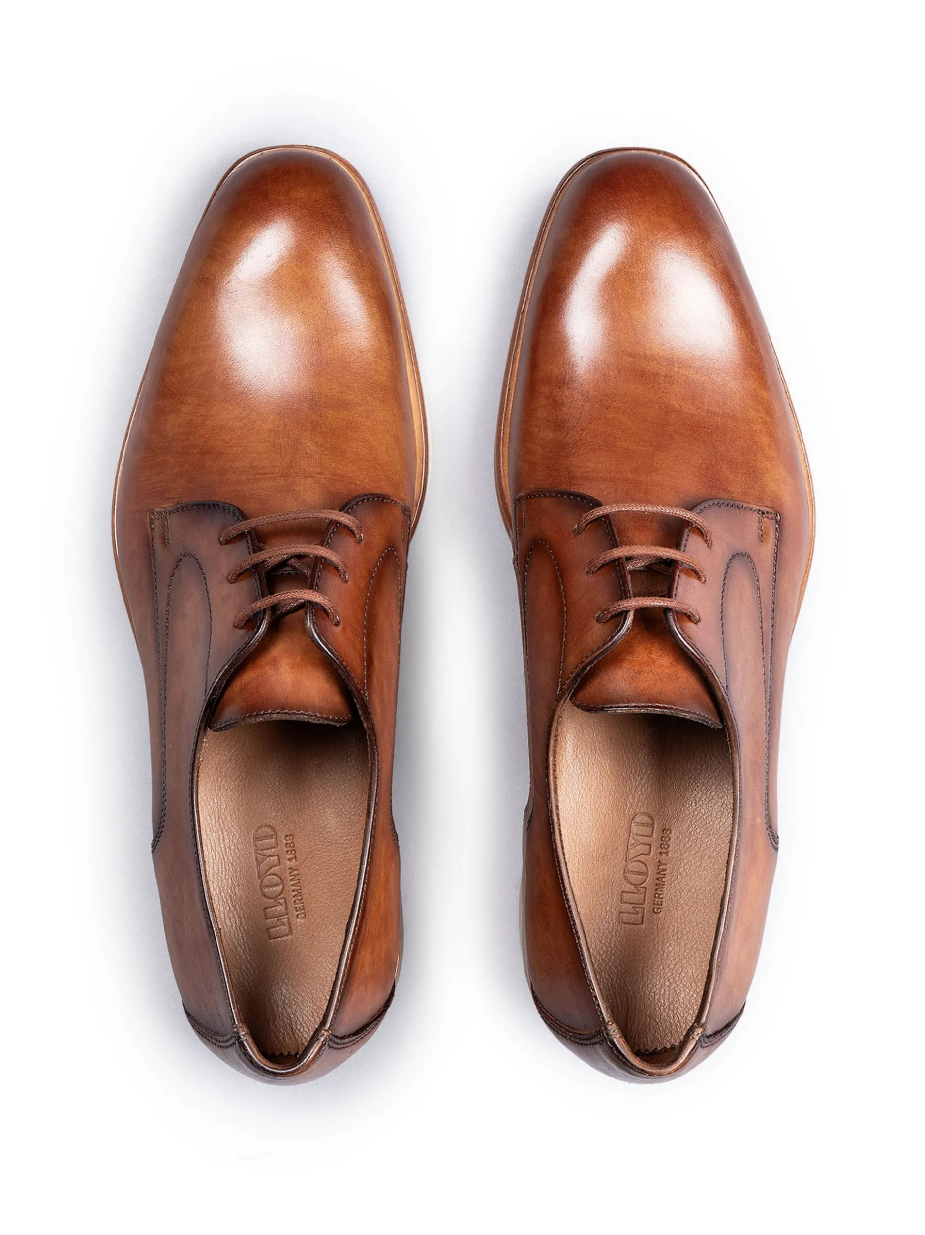 Lloyd Herren Schnürschuh - STANTON in cognac