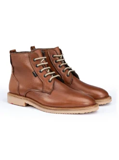 Lloyd Herren Schnürstiefelette - VARON in cognac