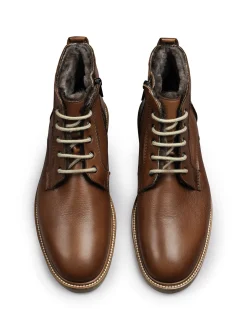 Lloyd Herren Schnürstiefelette - VARON in cognac
