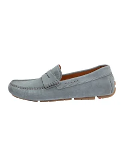 Lloyd Herren Slipper - ELJOS in blau - 0 cm Absatz
