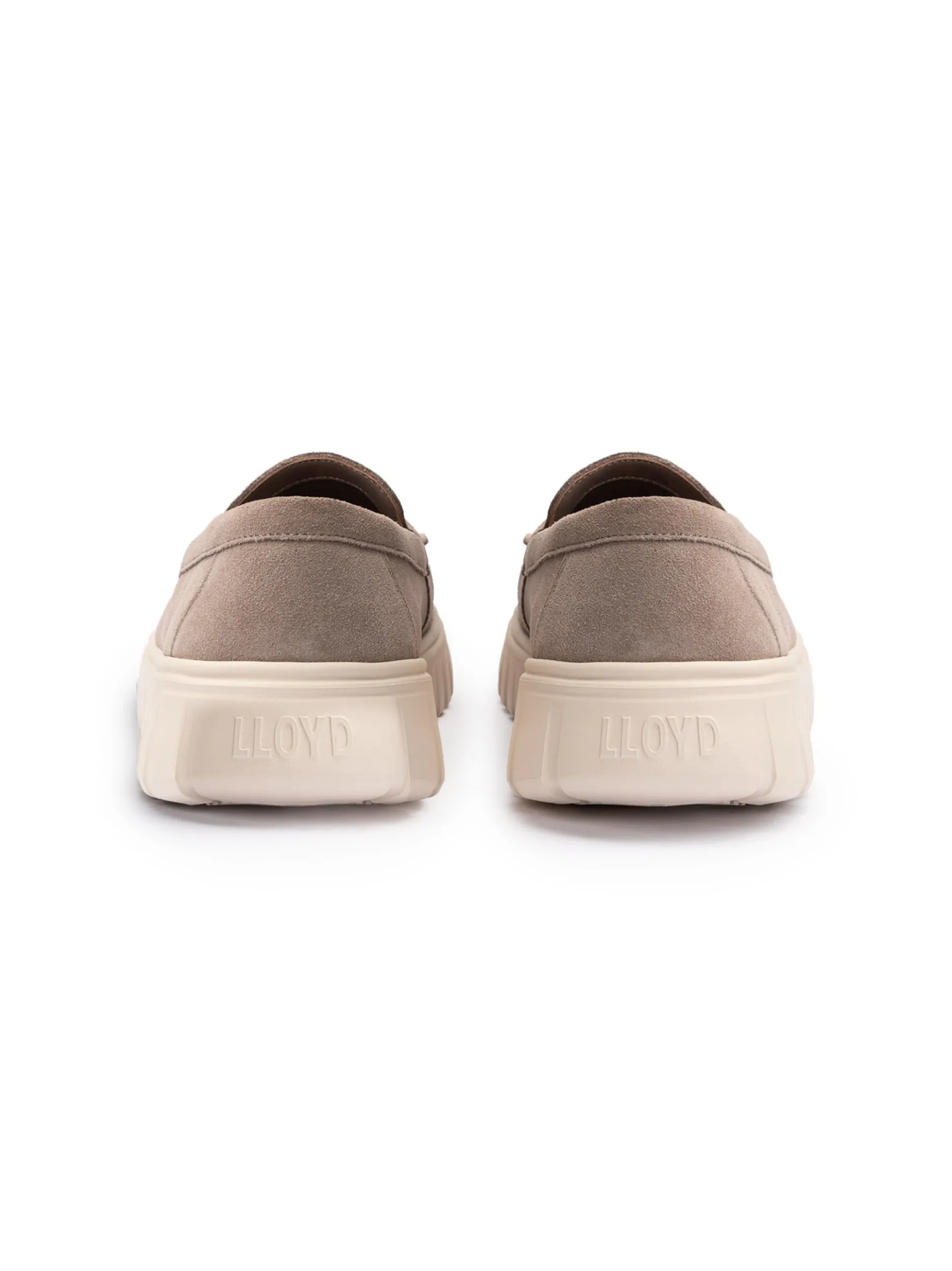Lloyd Herren Slipper - TORO FLEX in grau - 0 cm Absatz