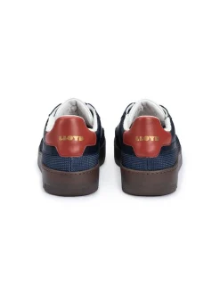 Lloyd Herren Sneaker - ANWAR in blau - 0 cm Absatz