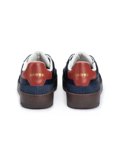 Lloyd Herren Sneaker - ANWAR in blau - 0 cm Absatz