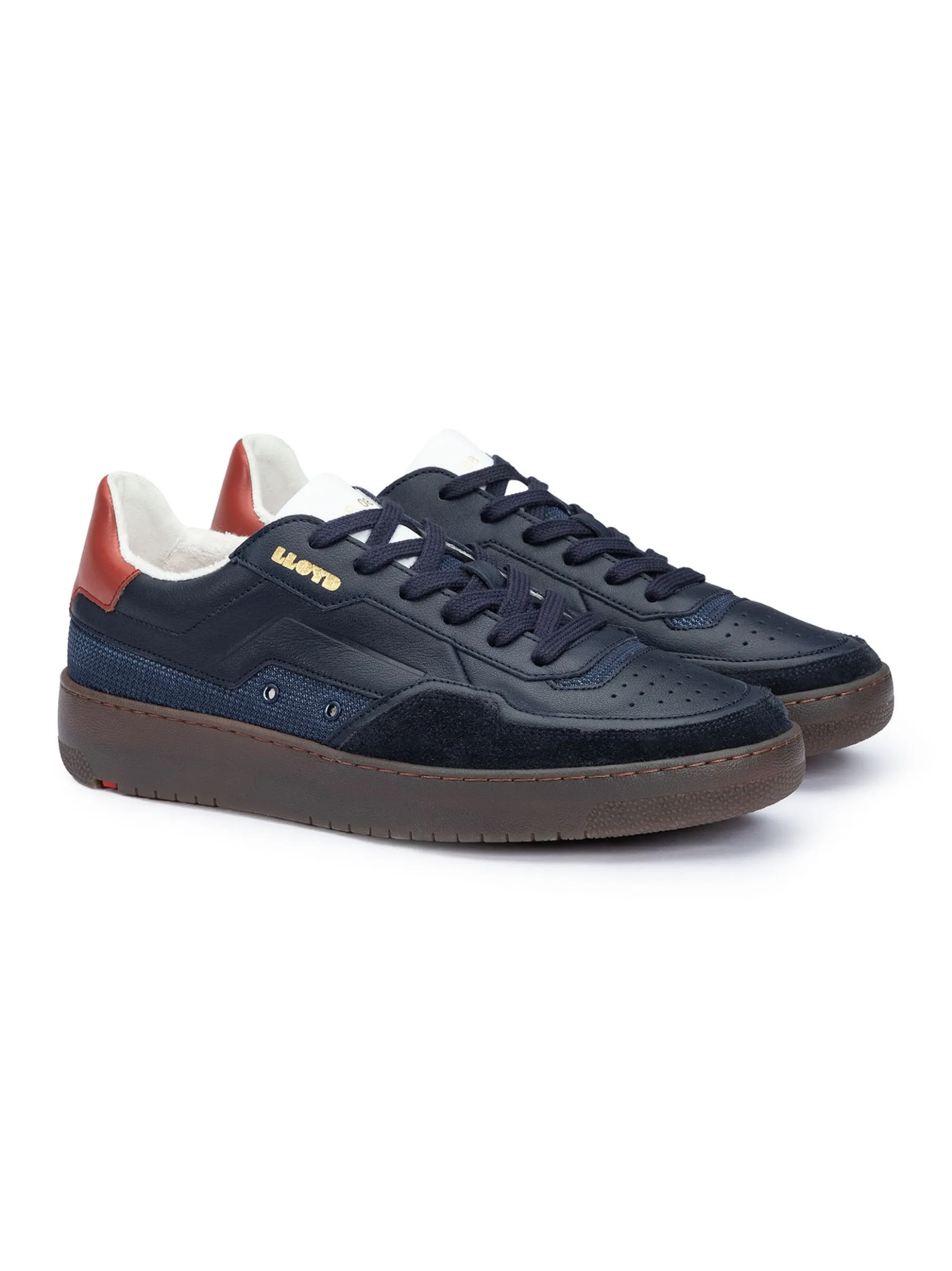 Lloyd Herren Sneaker - ANWAR in blau - 0 cm Absatz