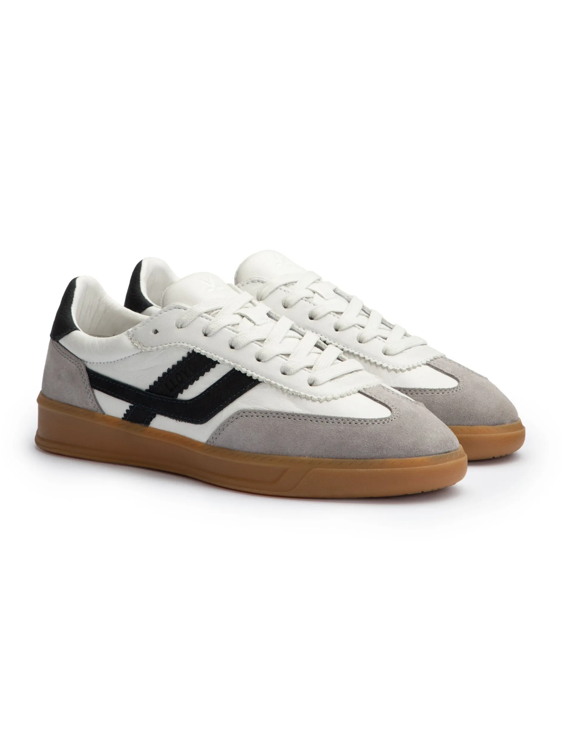 Lloyd Herren Sneaker - BRAVA in hellgrau - 0 cm Absatz