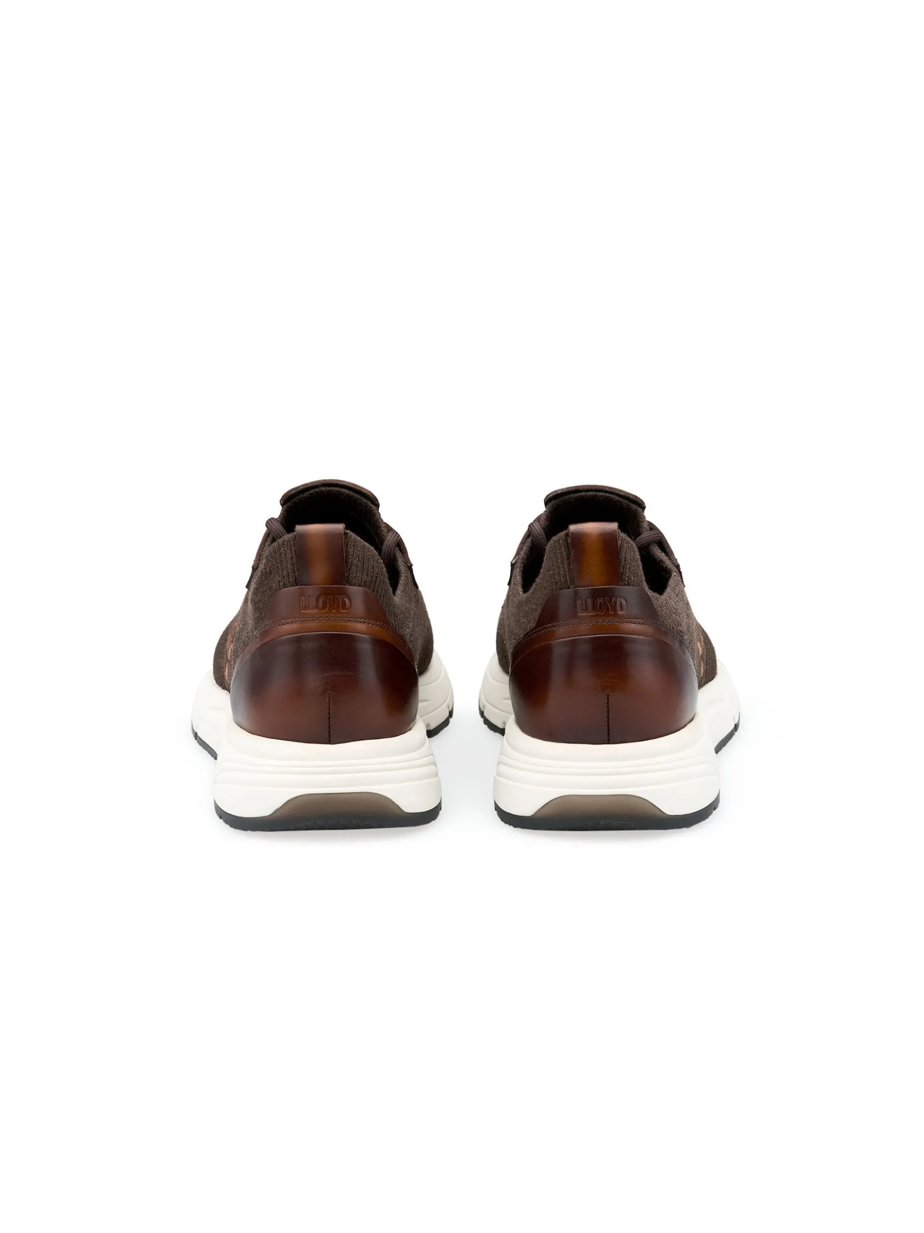 Lloyd Herren Sneaker - ECHO in cognac - 0 cm Absatz