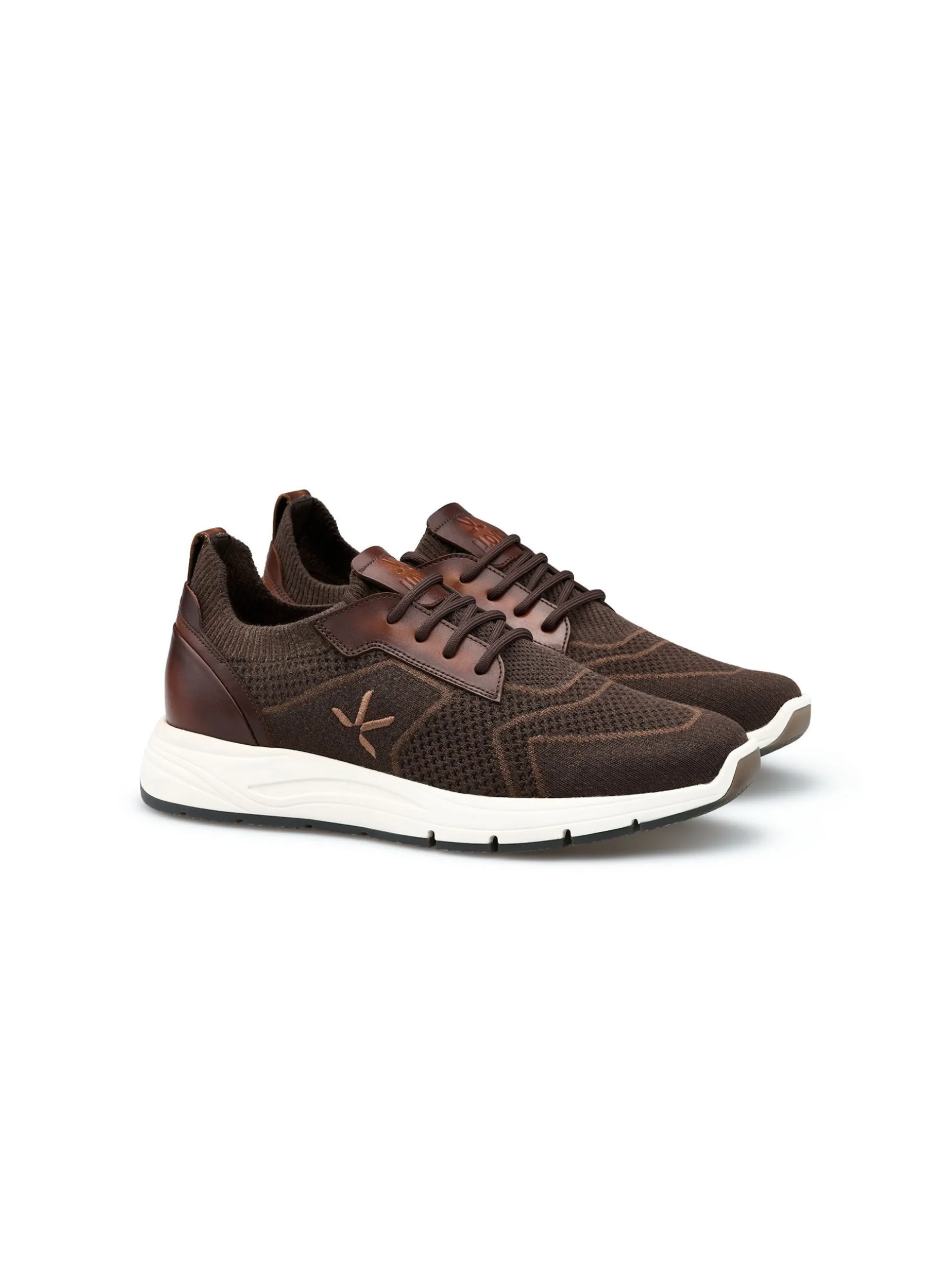 Lloyd Herren Sneaker - ECHO in cognac - 0 cm Absatz