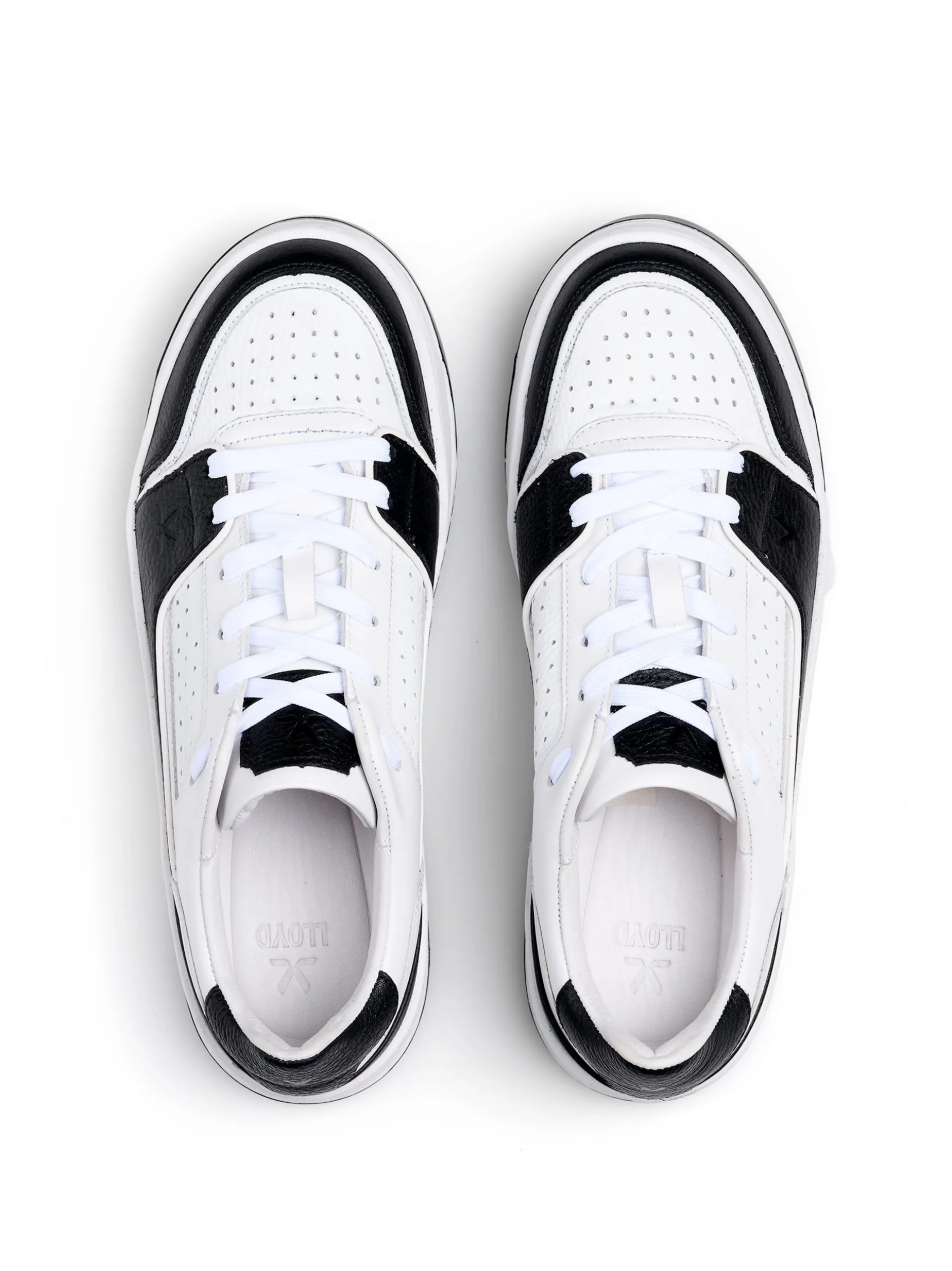 Lloyd Herren Sneaker - EVER-LOW in schwarz - 0 cm Absatz