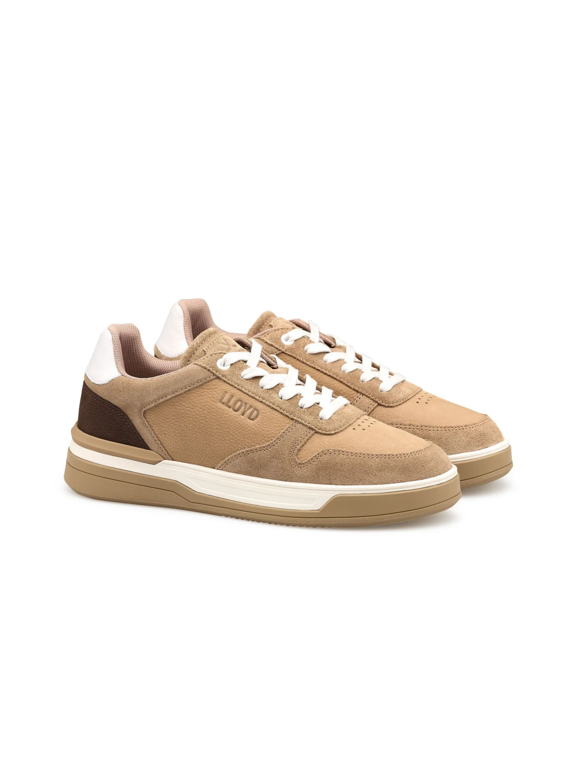 Lloyd Herren Sneaker - STAGE in beige - 0 cm Absatz