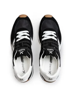 Lloyd Herren Sneaker - STRADO in schwarz weiß