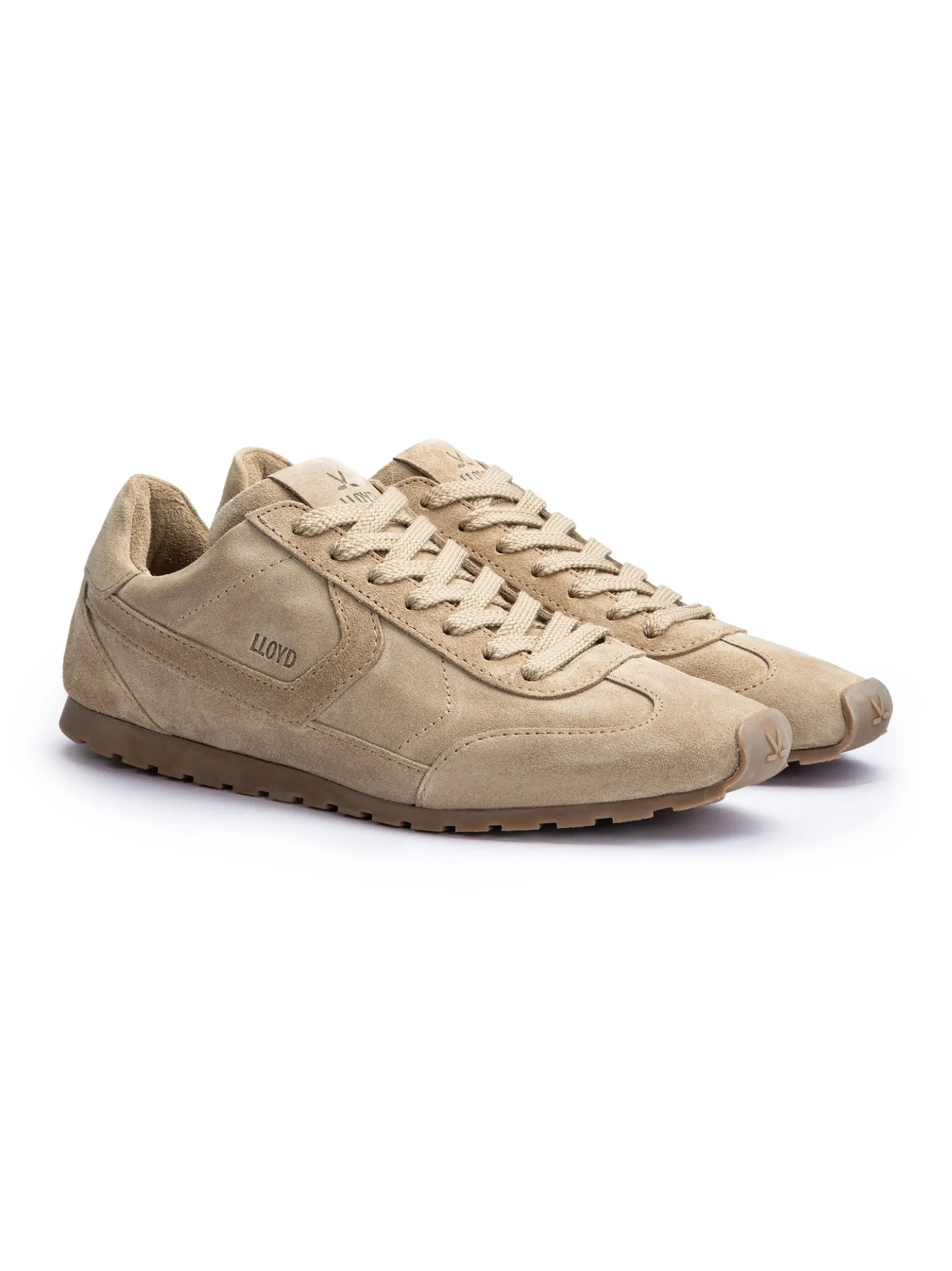 Lloyd Herren Sneaker - VELOCITY M in beige - 0 cm Absatz