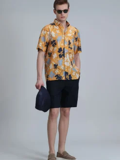 Lufian Herren Bermuda & Short - Peler in blau