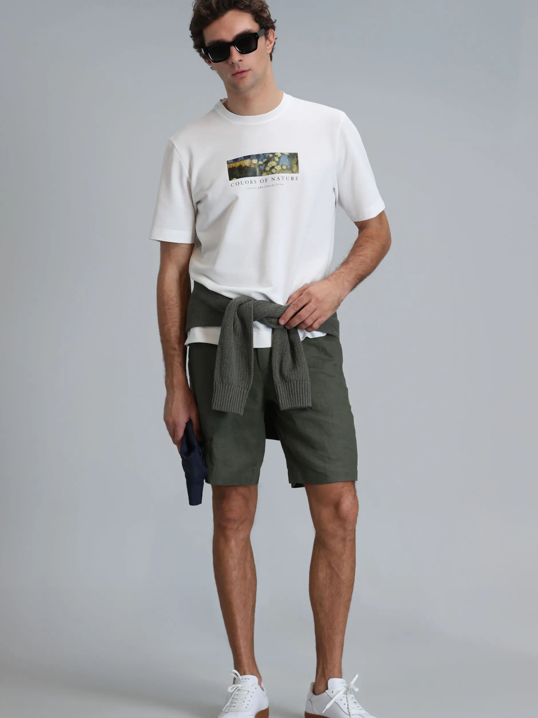 Lufian Herren Bermuda & Short - Peler in grün