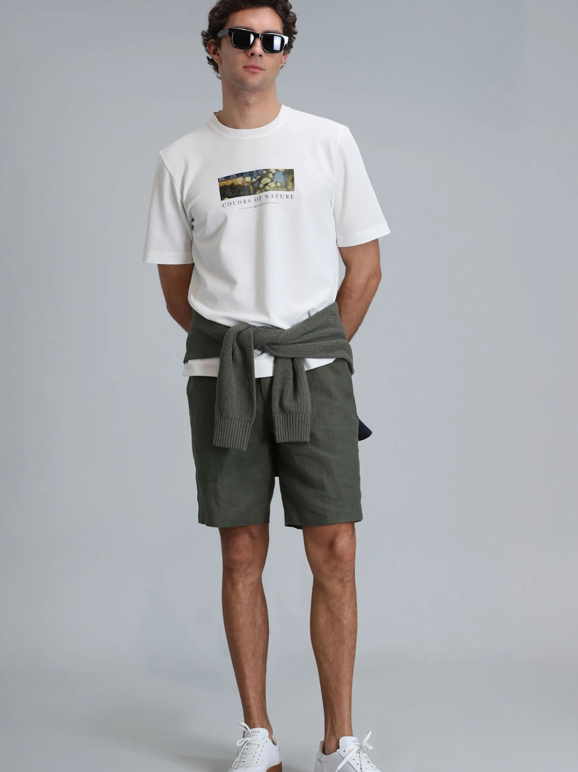 Lufian Herren Bermuda & Short - Peler in grün