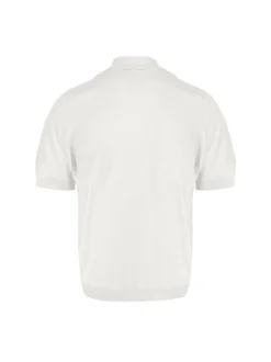 Lufian Herren Poloshirt - DEREK in weiß - Ärmel: kurzarm