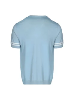 Lufian Herren Shirt - ROBERT in blau - Ärmel: kurzarm
