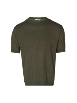 Lufian Herren Shirt - SPEAR in grün - Ärmel: kurzarm