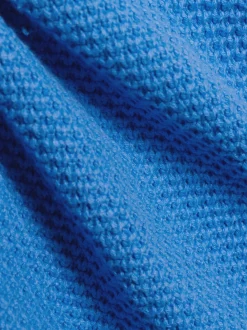 Lund Damen Strickjacke in royal - Ausschnitt: Rundhals