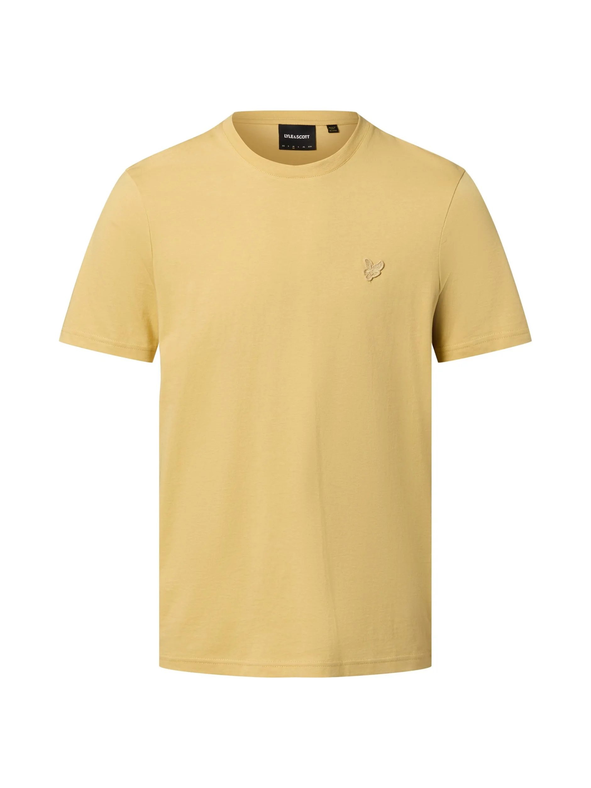 Lyle & Scott Herren T-Shirt in mais - Ärmel: kurzarm