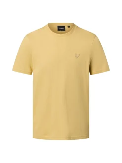 Lyle & Scott Herren T-Shirt in mais - Ärmel: kurzarm