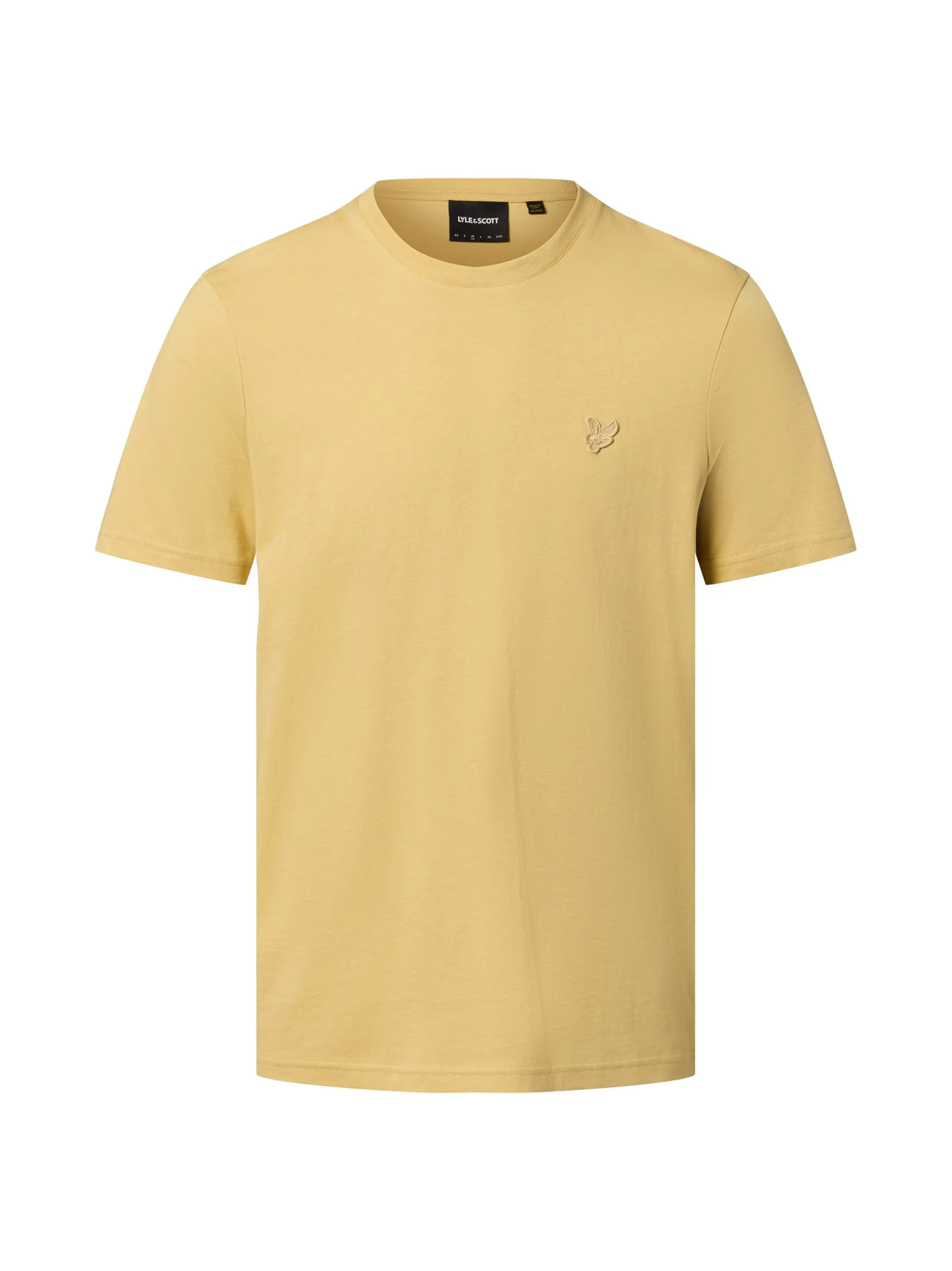 Lyle & Scott Herren T-Shirt in mais - Ärmel: kurzarm