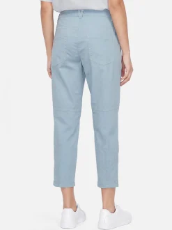 MAC Damen Chino - Ebby in hellblau - Länge: verkürzt