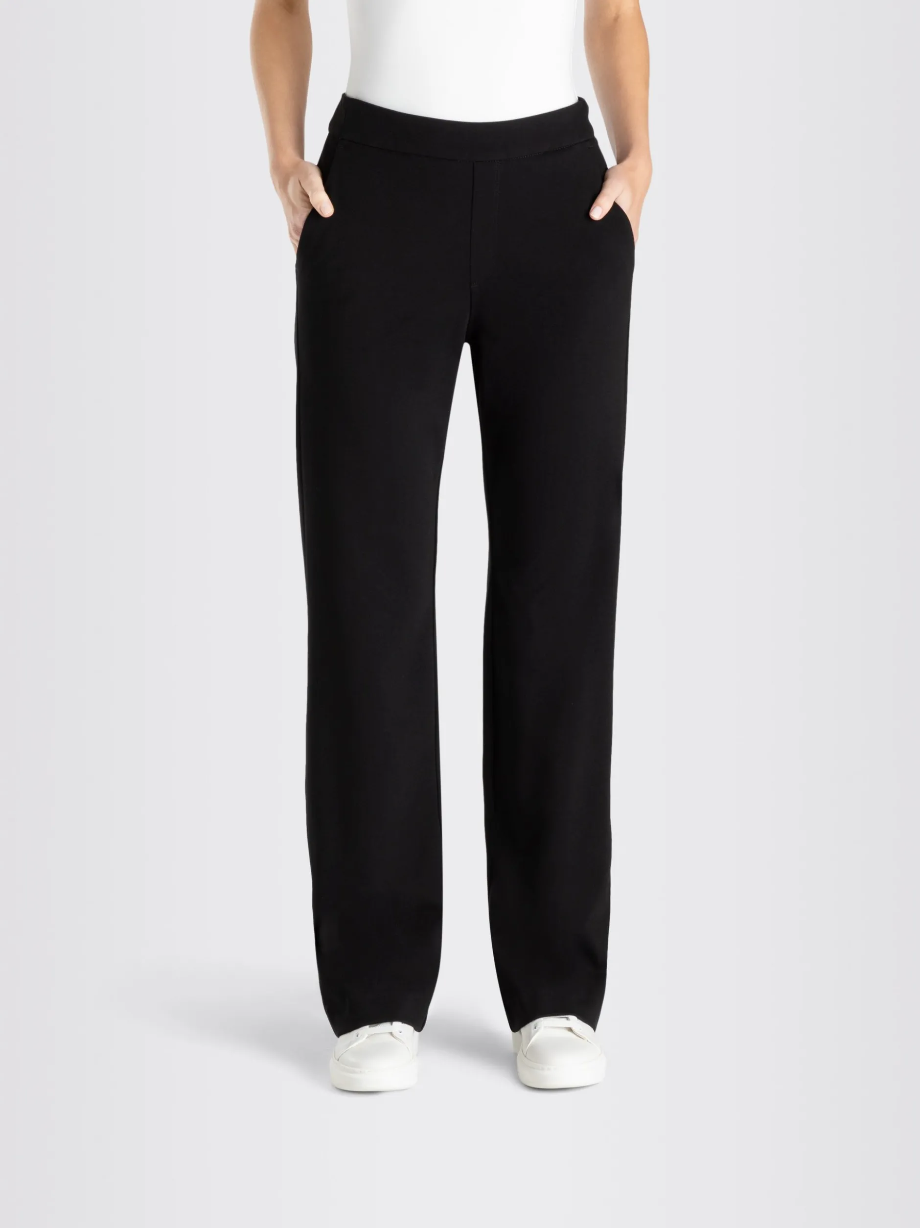 MAC Damen Hose - Chiara in schwarz - Länge: lang