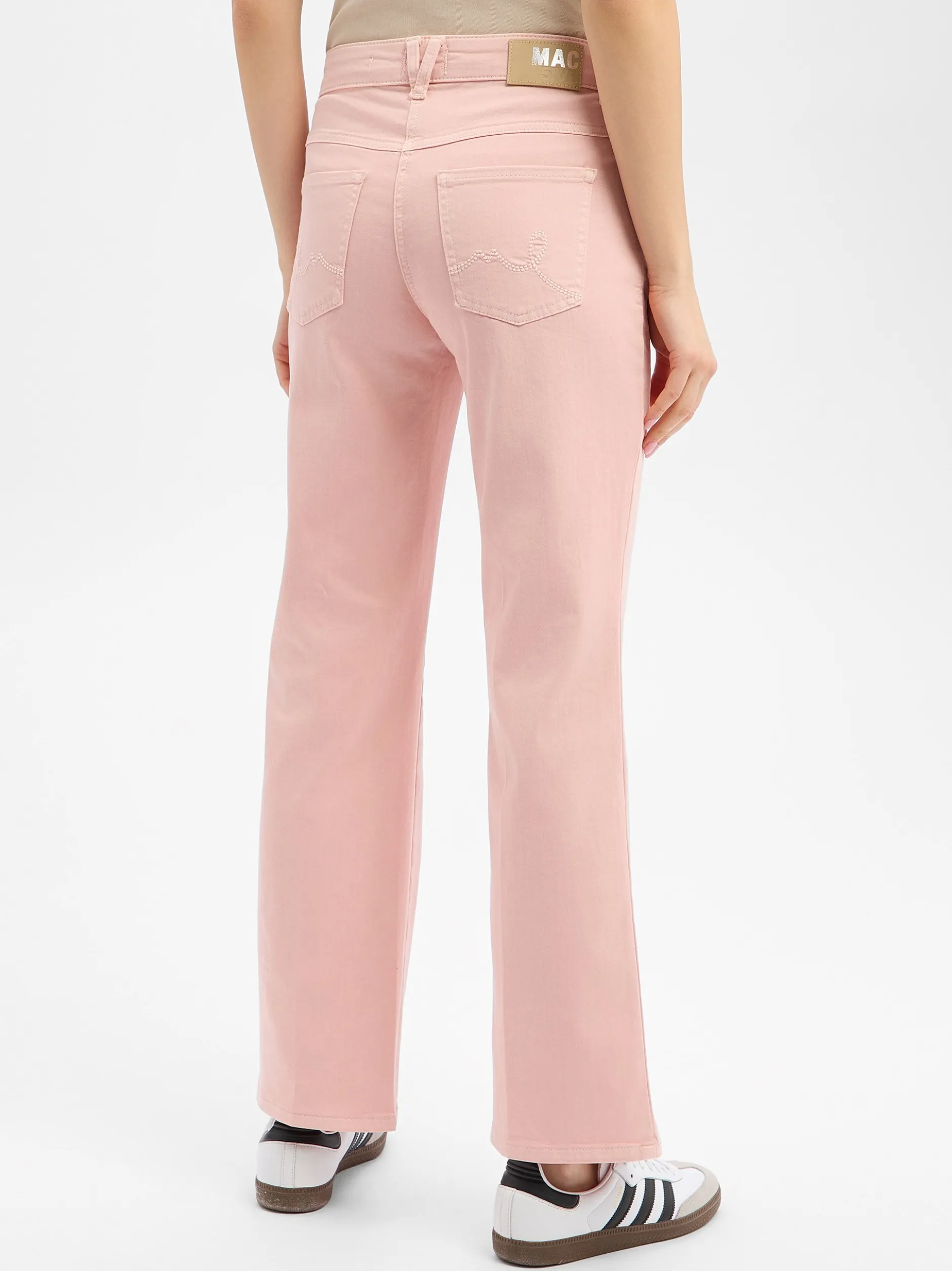 MAC Damen Hose - Laura in rosa - Länge: lang