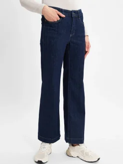 MAC Damen Jeans - Dream Wide in rinsed - Länge: lang