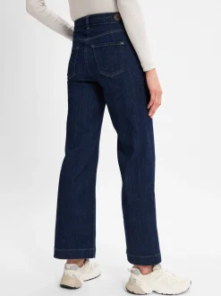 MAC Damen Jeans - Dream Wide in rinsed - Länge: lang