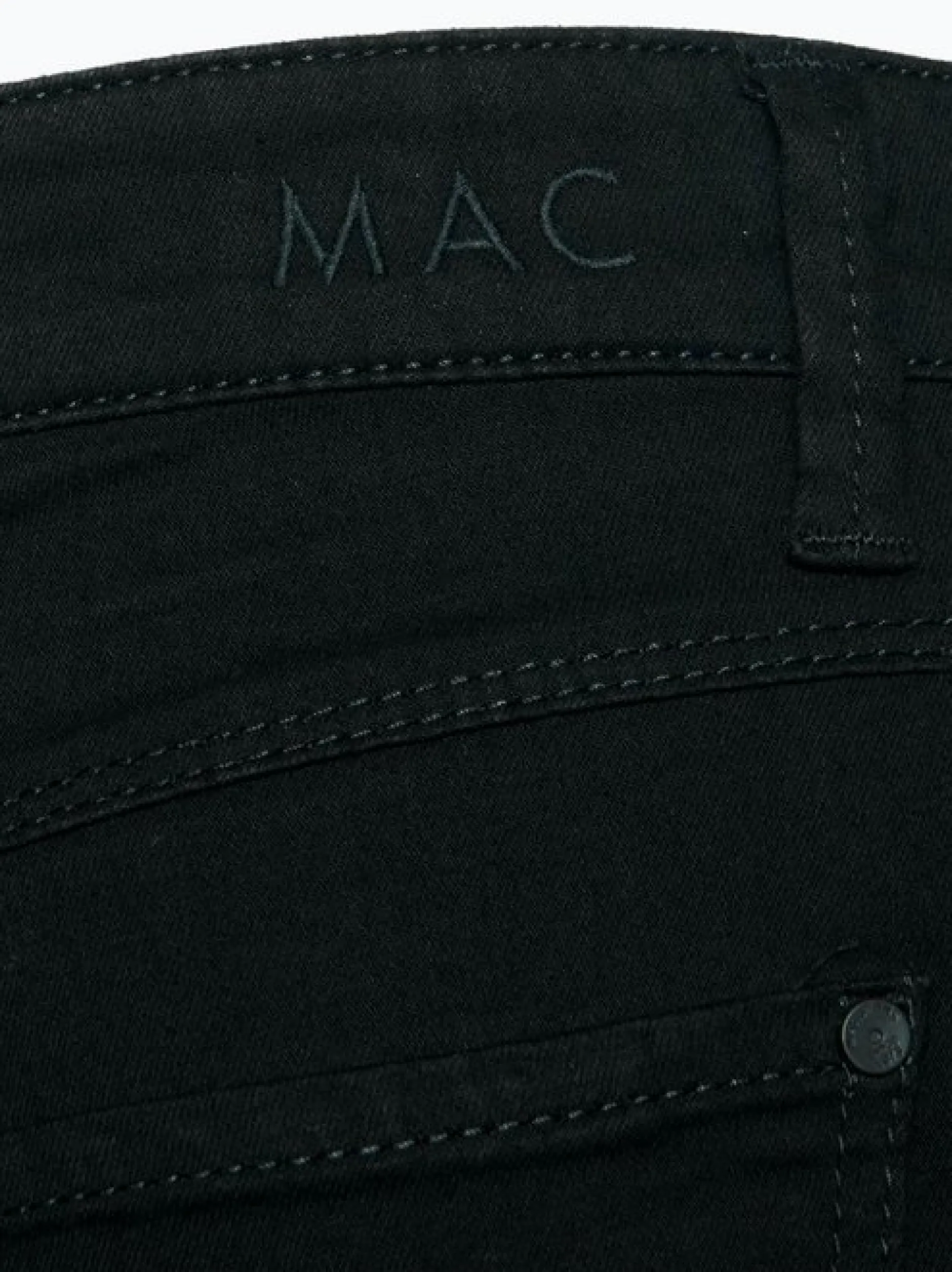 MAC Damen Jeans - Melanie in schwarz - Länge: lang