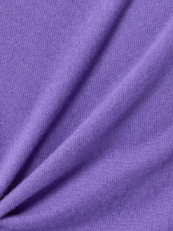 MAERZ Damen Strickpullover aus Merino in lila