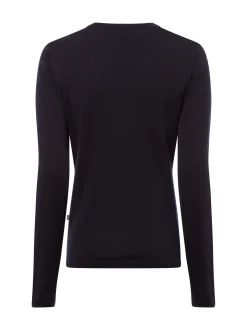 MAERZ Damen Strickpullover in marine - Ärmel: langarm