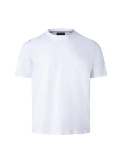 MAERZ Herren T-Shirt in weiß - Ausschnitt: Rundhals