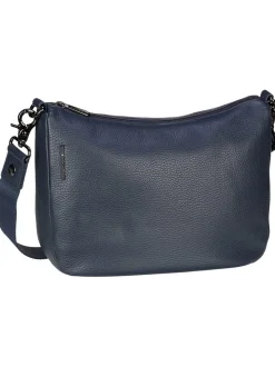 Mandarina Duck Damen Beuteltasche - Mellow Leather Hobo FZT79 in blau