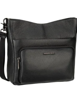 Mandarina Duck Damen Bodybag - Mellow Leder in schwarz