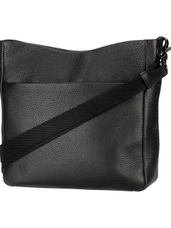 Mandarina Duck Damen Bodybag - Mellow Leder in schwarz