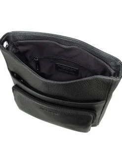 Mandarina Duck Damen Bodybag - Mellow Leder in schwarz