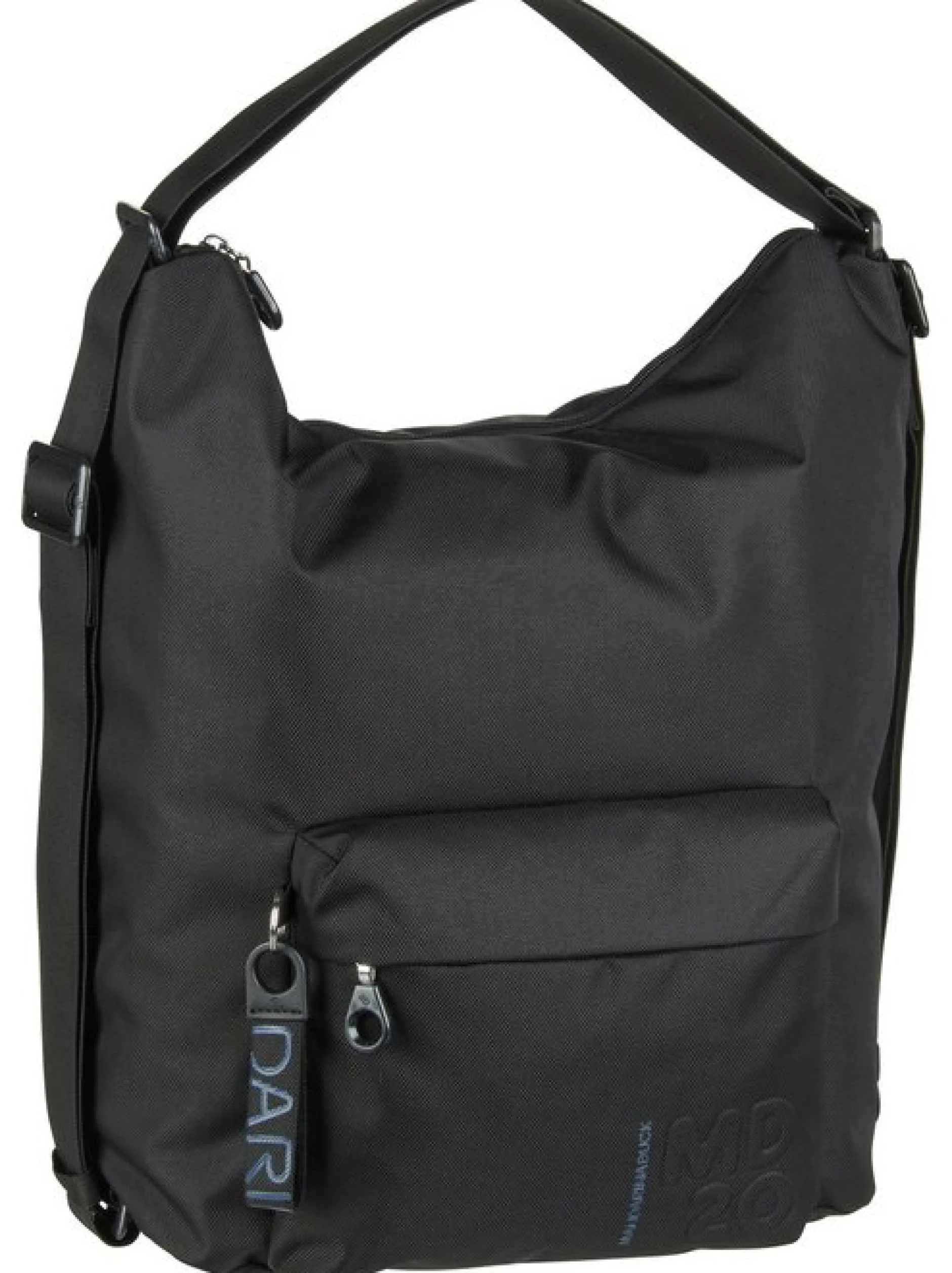 Mandarina Duck Damen Rucksack - MD20 Hobo QMT09 in schwarz