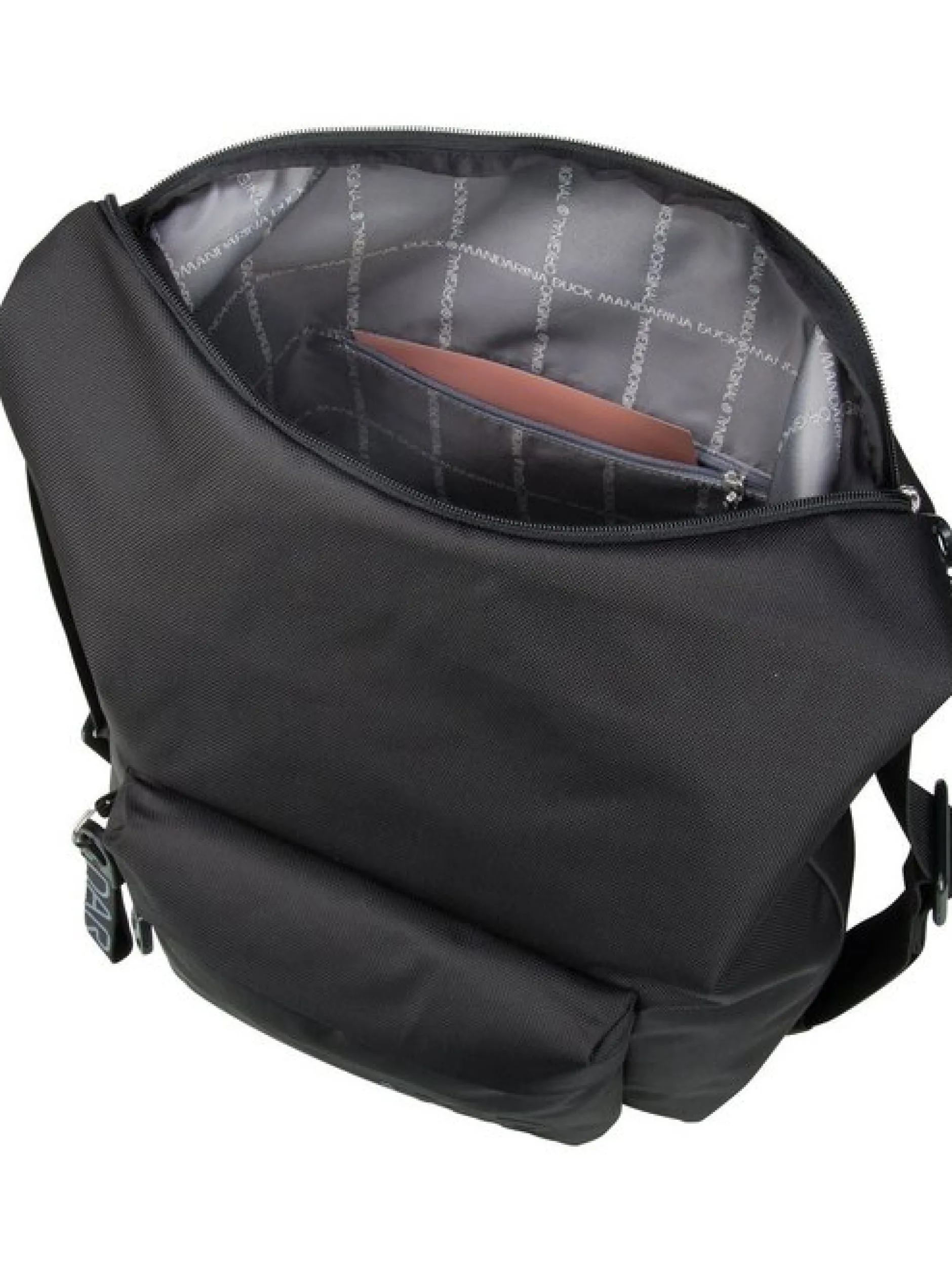 Mandarina Duck Damen Rucksack - MD20 Hobo QMT09 in schwarz