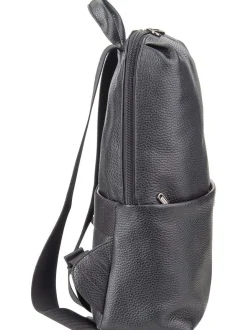 Mandarina Duck Damen Rucksack - Mellow Leather Squared FZT38 in schwarz