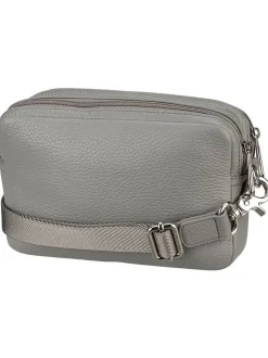 Mandarina Duck Damen Umhängetasche - Mellow Leather FZT13 in grau