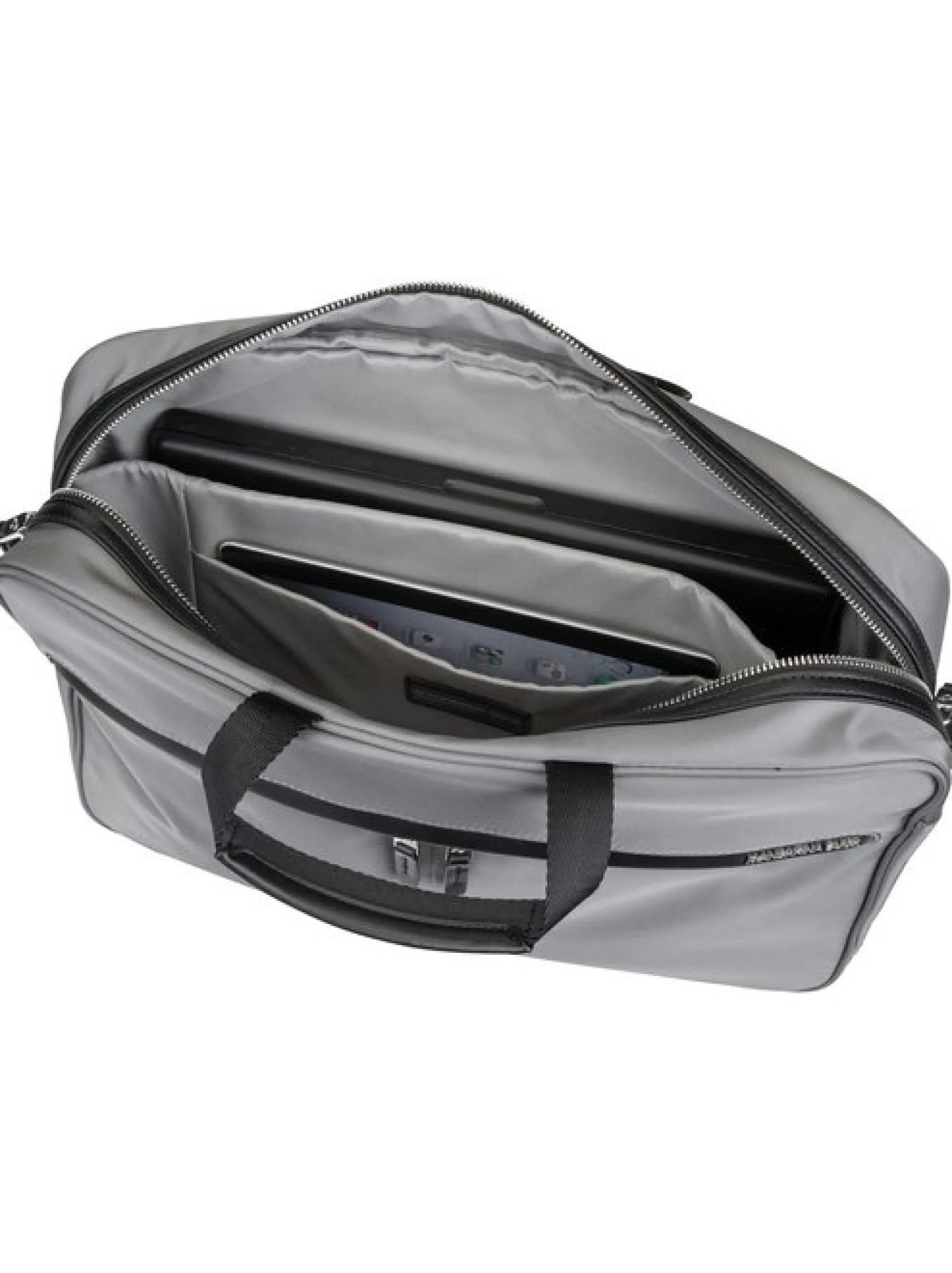 Mandarina Duck Unisex Aktentasche - Hunter Urban HWC02 in grau