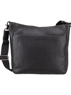 Mandarina Duck Unisex Bodybag - Mellow Leather Large FZT04 in schwarz
