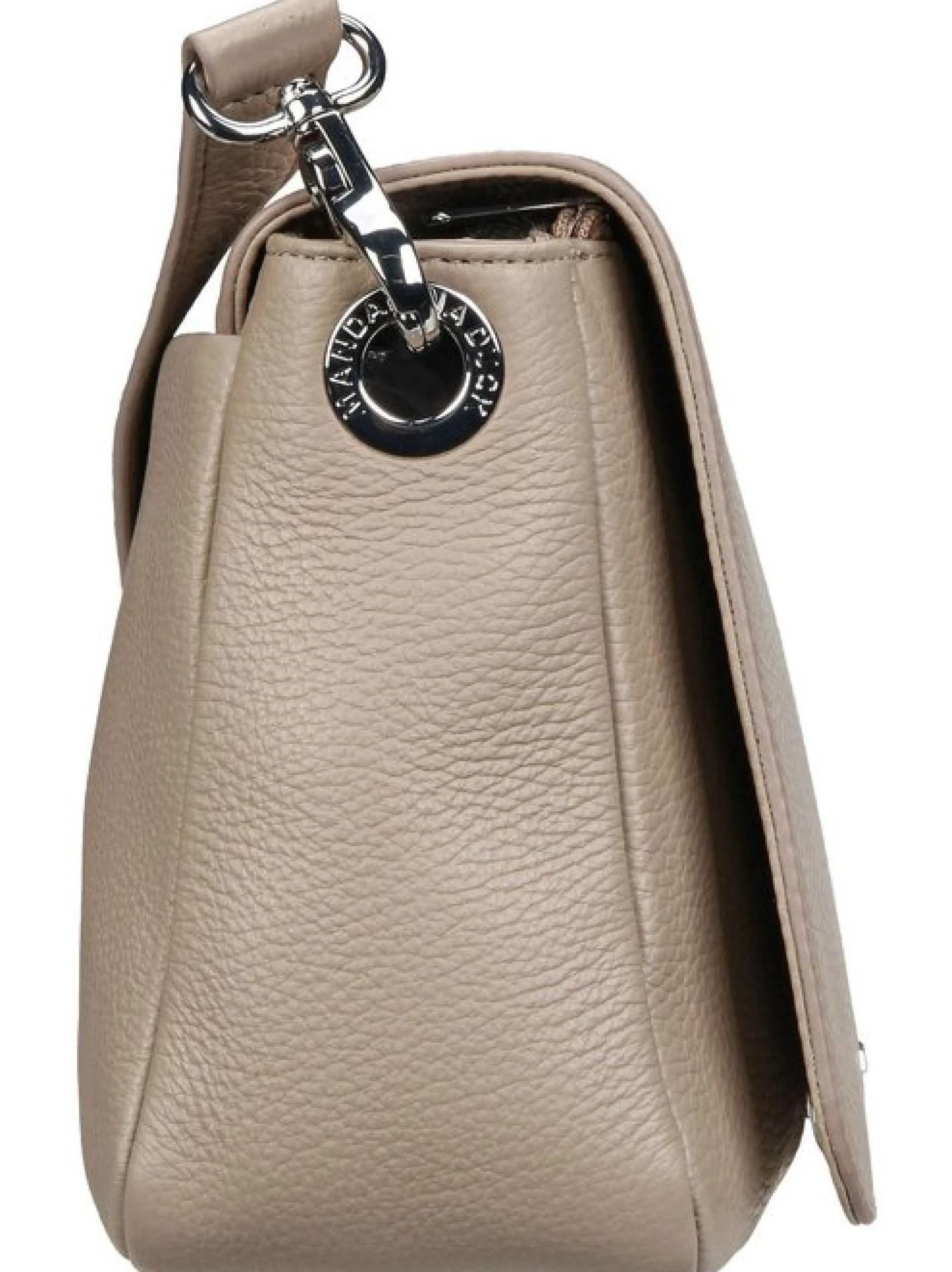 Mandarina Duck Unisex Umhängetasche - Mellow Leather Hunting Bag FZT69 in beige