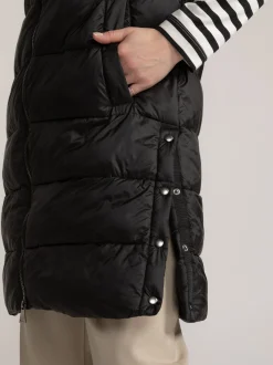 MANISA Fashion Damen Weste in schwarz