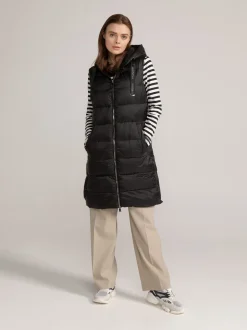 MANISA Fashion Damen Weste in schwarz