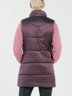MANISA Fashion Damen Weste in rot