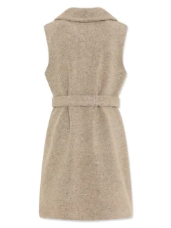 MANISA Fashion Damen Weste in beige
